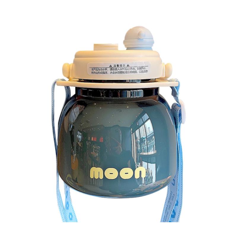 极速小孩上学用的水杯新款202z3高颜值小肚杯可爱嘟嘟双饮杯个性