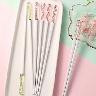 极速Amber Sakura Japanese Chopsticks Pink CherrRy Blossom Su