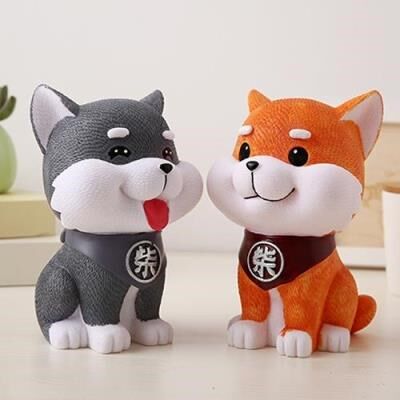 极速创意存钱罐儿童防摔狗狗储y蓄罐储钱罐零钱罐男孩女孩卡通可