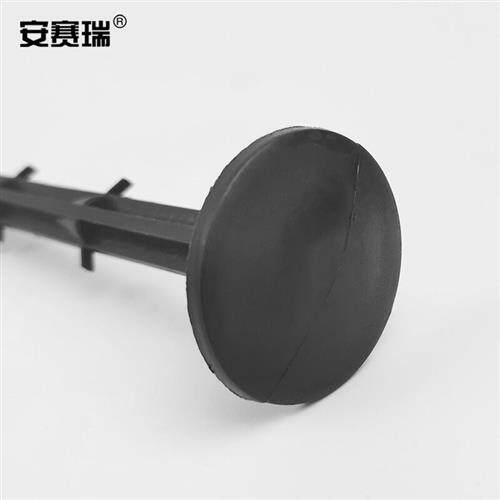 新品安赛瑞塑料园艺地钉(100个)塑料地L钉防草布除草布钉用於大棚