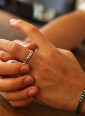 极速壹树 JAM HOME MADE STAR WARS MESSOAGE RING M 戒指