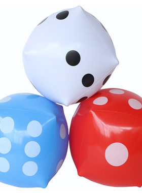 极速30cm Giant Inflatable Dice Beach Garden Party VGame Outd