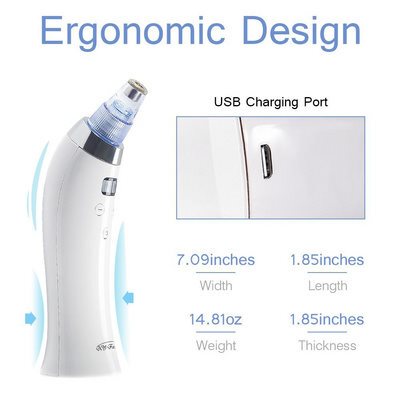 极速Blackheadj Remover USB Rechargeable Skin Cleaner with