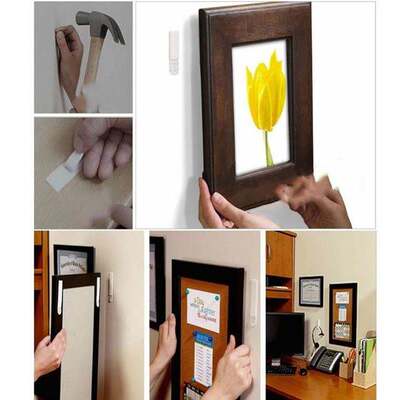 极速Hot Sale Magic Picture Frame Hanging Command Strips. Wal