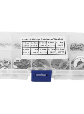 极速120 Pieces kof Circlip Combination Elastic Safety Ring M