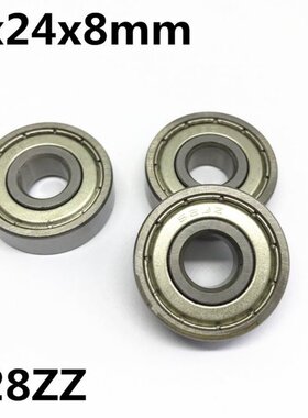 极速10Pcs 628ZZ 628-2RS 6v28-2Z R-2480ZZ ball 8x24x8 mm Deep