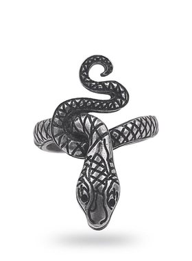 极速Vintage Gothic Wolf Head Ring Men halloweenS Ring Punk J