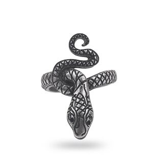 极速Vintage Gothic Wolf Head Ring Men halloweenS Ring Punk J