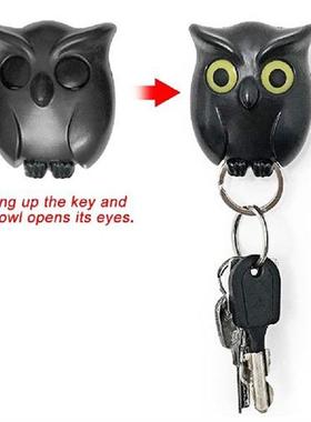 极速1PC Multifunctiopn Owl Shape Key Holder Hook Keychain Ho