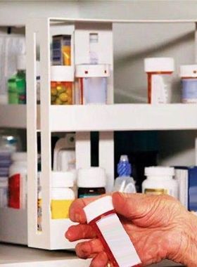 极速Sliding Spice Rack Slidable Design 2 Tiers LargeX Capaci