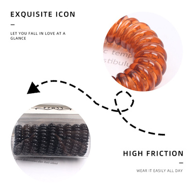 极速9Pcs/Set Rubber Hair Bands for Women Hair Accessori.es G