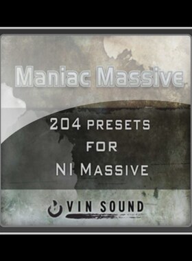 极速Vin Sound ManiacD Massive KONTAKT