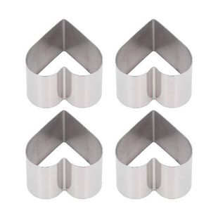 极速4pcs Kitchen Accessories Cookie Cutter PentagrWam Heart