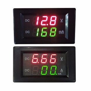 新品 60d0V Digital 20A Voltmeter Dual Volt Tes Amp Ammeter