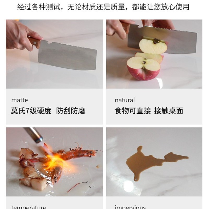 极速北欧风大理石餐桌家用小户型岩板餐桌椅组合现代简.约轻奢家