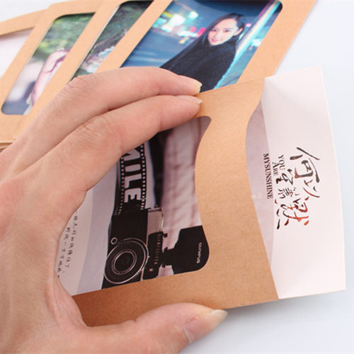 极速10 Pcsf Combination Paper Frame with Clips DIY Kraft Pap