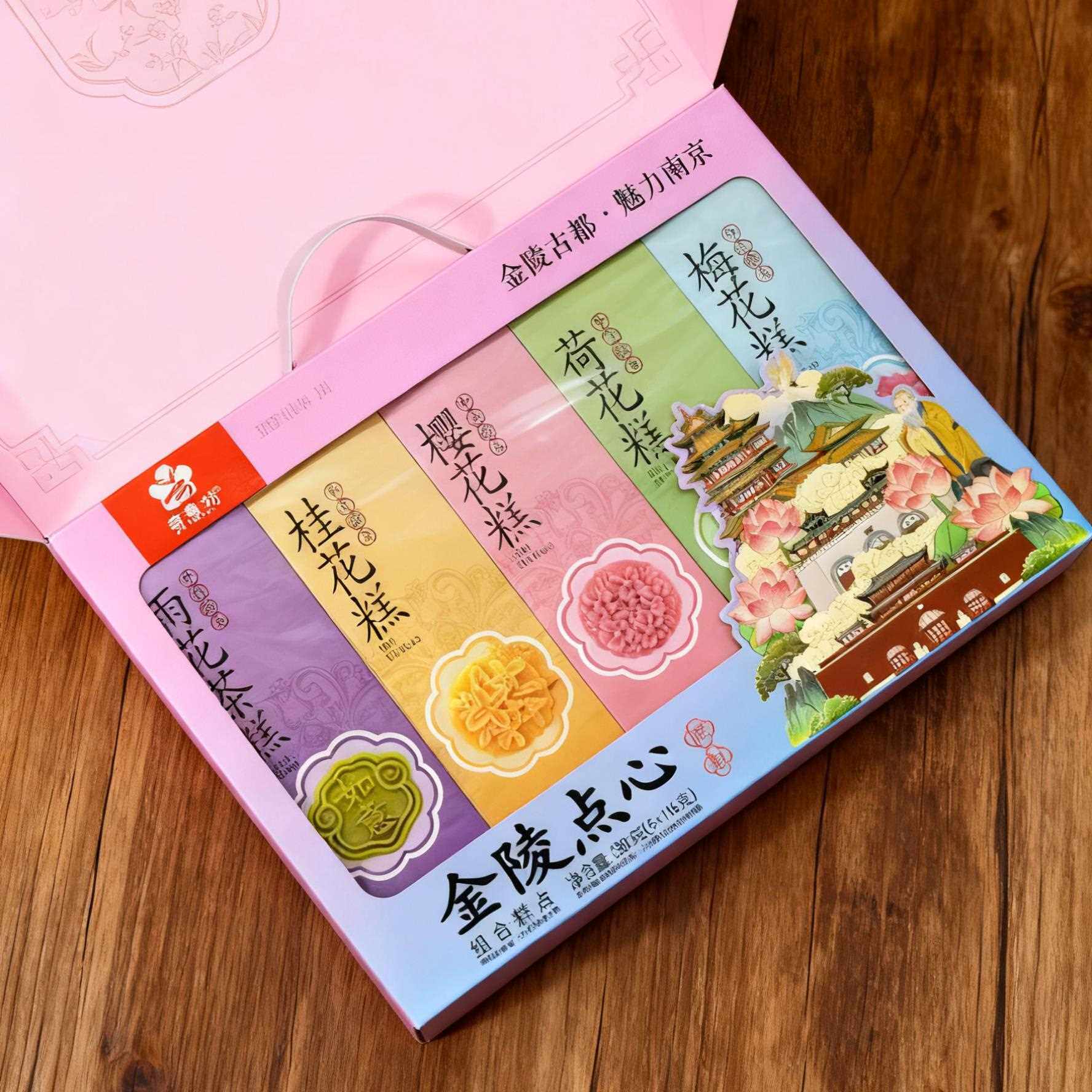南京糕点组合伴手金陵点心南京礼物组合点心