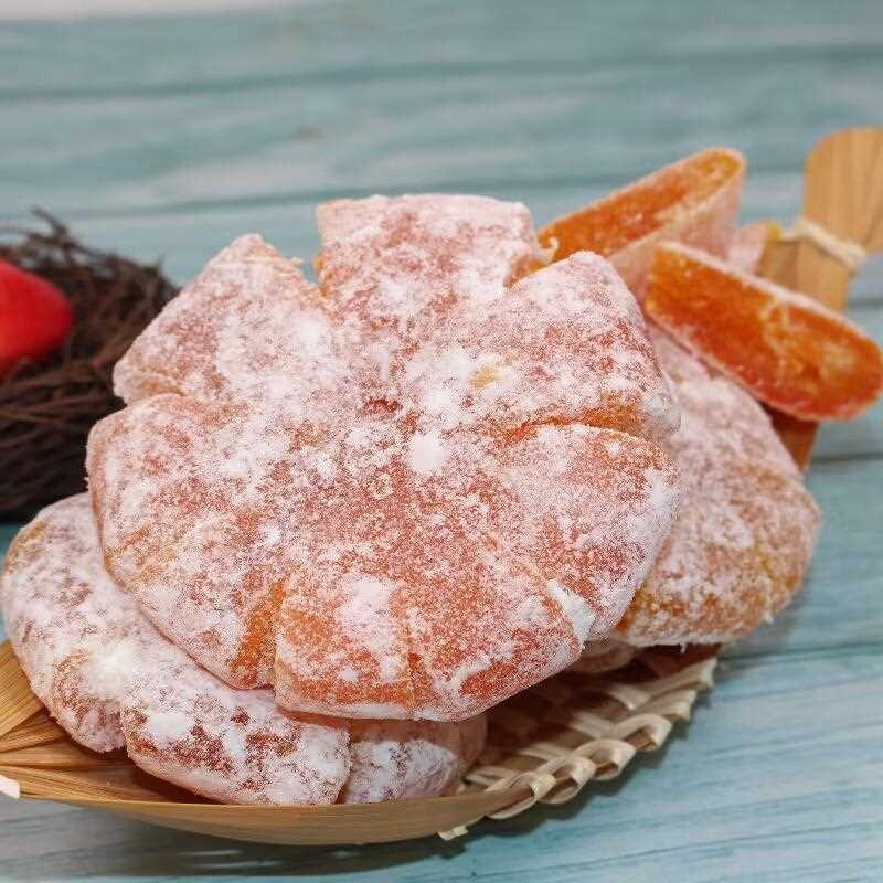 薄糖大桔饼潮汕特产老式红桔饼传统大橘饼糖柑橘饼点心馅料中秋办