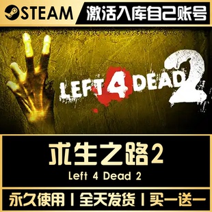 【求生之路2】 STEAM全球区游戏CDK激活码永久入库CDKEY激活入库