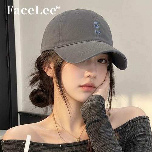 FaceLee日本设计师联名款韩系大头围棒球帽宽帽檐大脸显脸小鸭舌