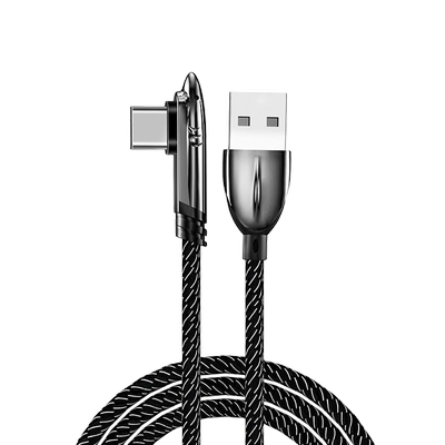 手游弯头Type-C数据线66W快充