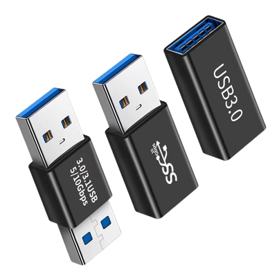 USB3.0公对公转接头公对母接口
