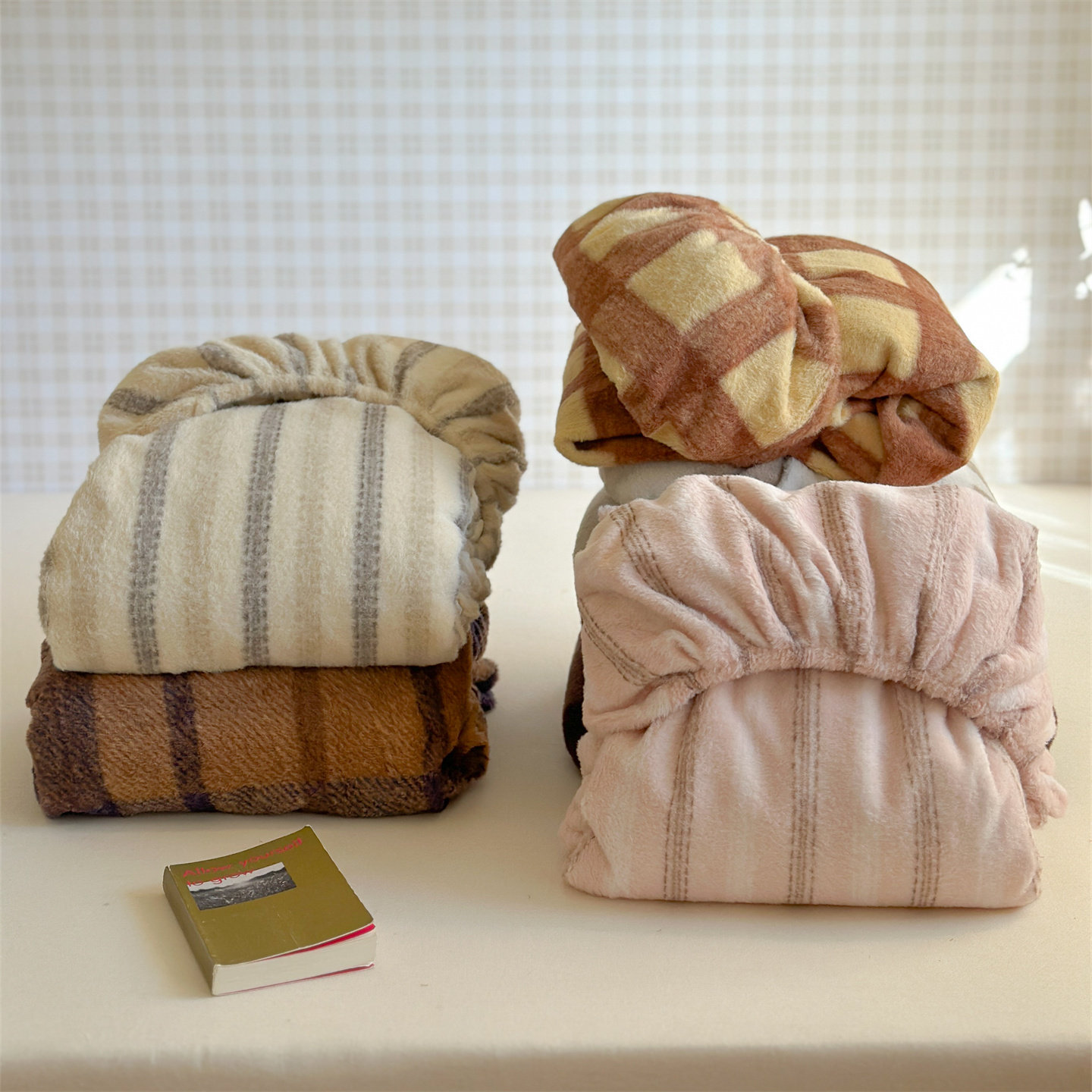 安懒懒 绵羊绒床笠枕头套三件套条纹卡通动漫冬季亲肤绒质刺绣,床上用品,床笠,淘宝优惠券,粉丝福利购,淘宝优惠卷