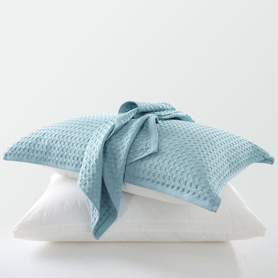 安懒懒纯棉枕巾一对装52x75cm