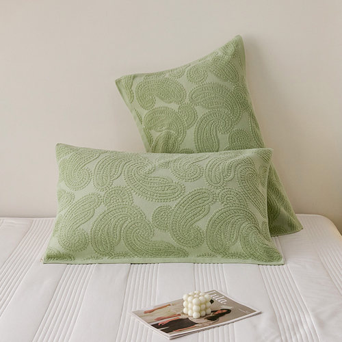 老式枕巾提花毛巾款纯棉毛圈单人全棉一对家用柔软毛巾盖52X78cm