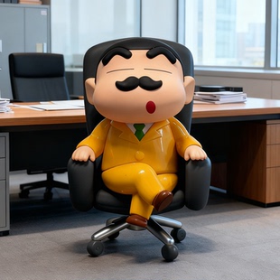 总裁蜡笔小新蜡笔小新手办动漫公仔潮玩模型车载桌面摆件生日礼物