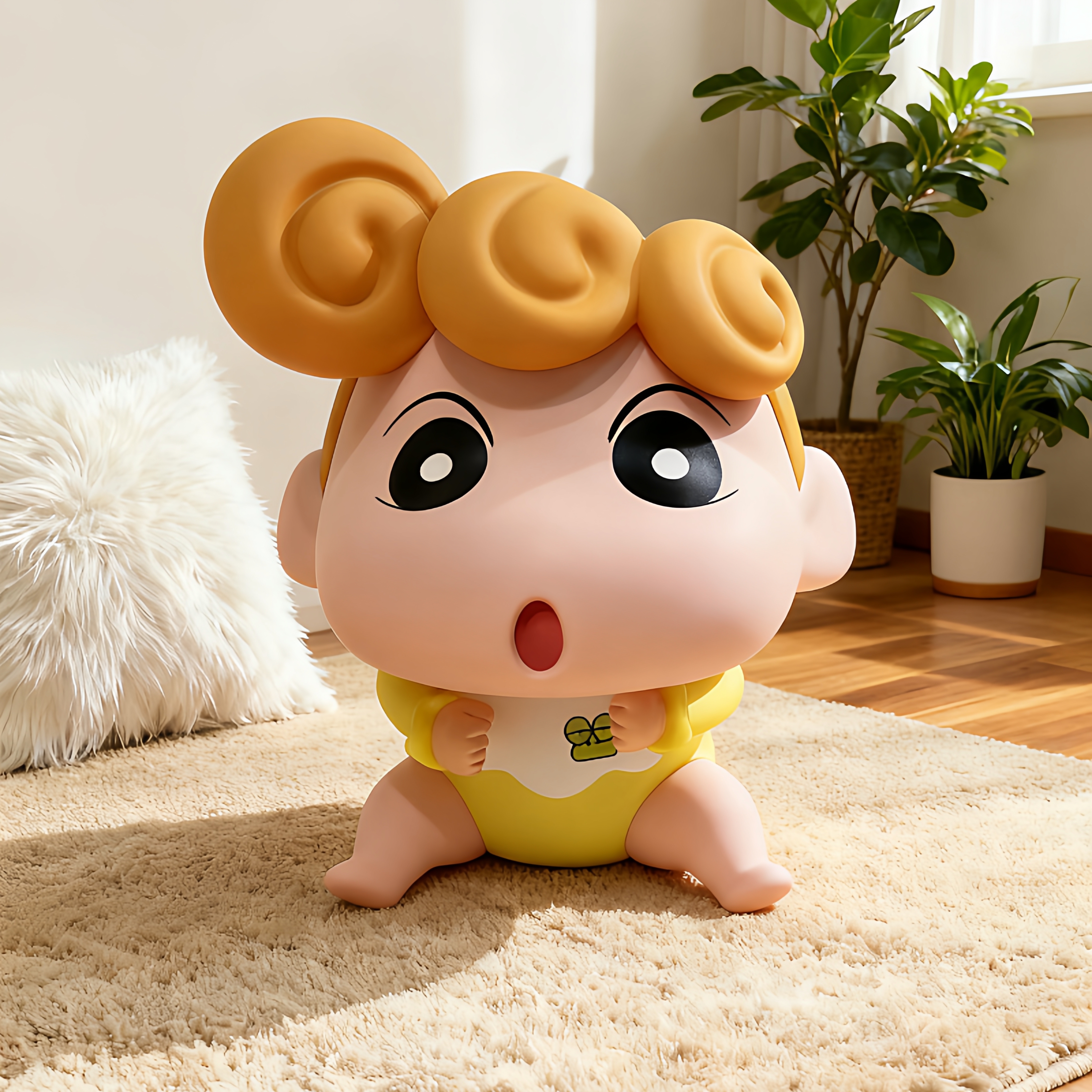【拾壹】蜡笔小新妹妹小葵手办1比1超大模型生日礼物客厅摆件模型