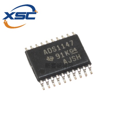 原装正品 ADS1147IPWR TSSOP-20 模数转换芯片ADC
