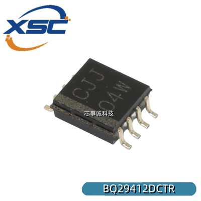 原装正品 BQ29412DCTR DCTRG4 MSOP8贴片 丝印CJJ 电源芯片IC