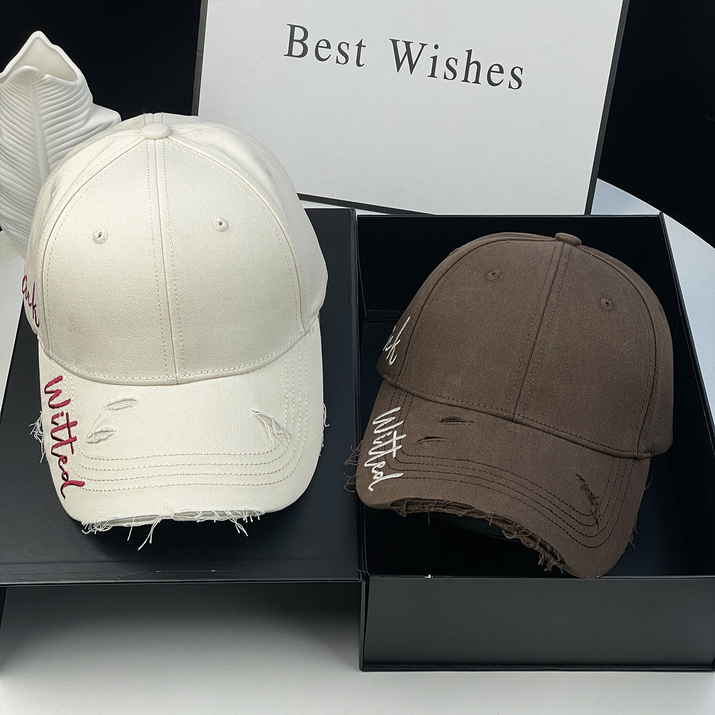 美式侧边刺绣复古破洞做旧棒球帽男女款个性鸭舌帽街头休闲遮阳帽,服饰配件/皮带/帽子/围巾,帽子,淘宝优惠券,粉丝福利购,淘宝优惠卷