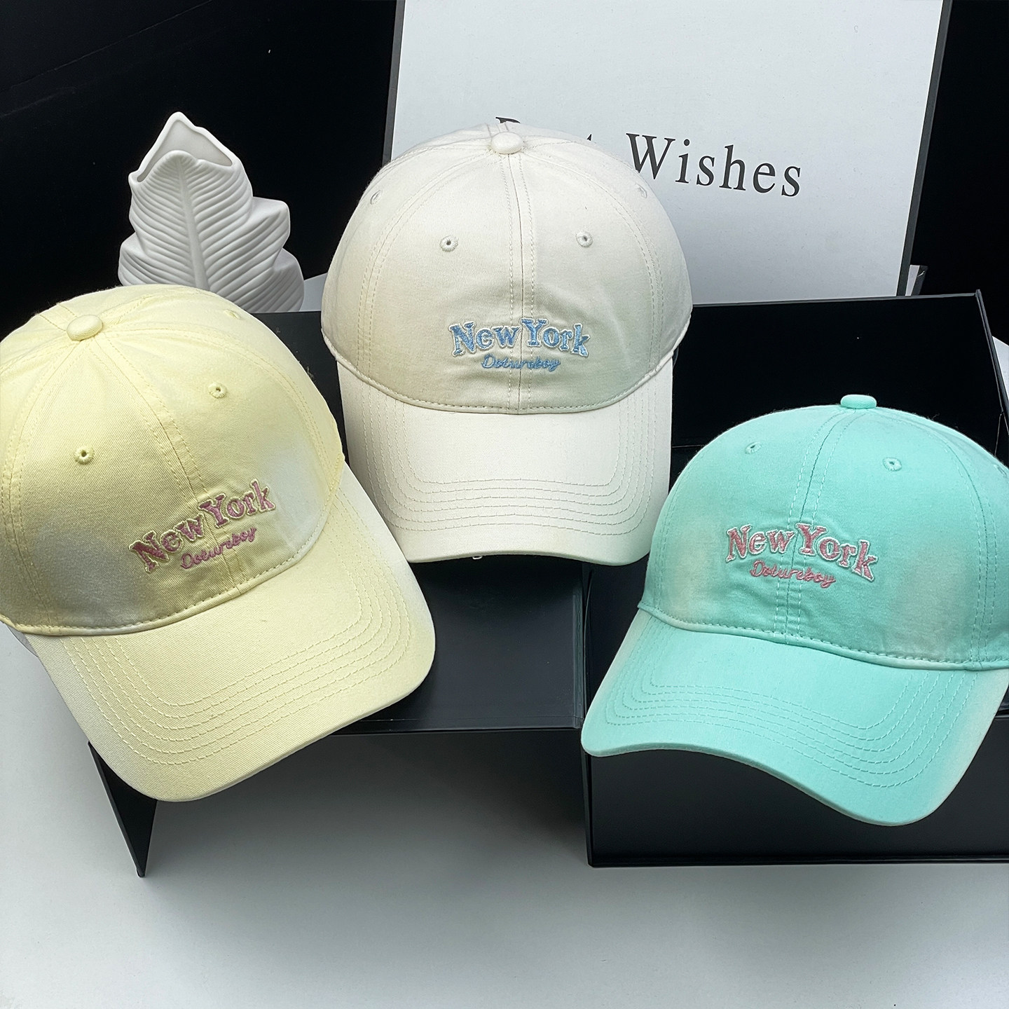 2026韩版百搭New York字母刺绣棒球帽男女春夏遮阳显脸小鸭舌帽子