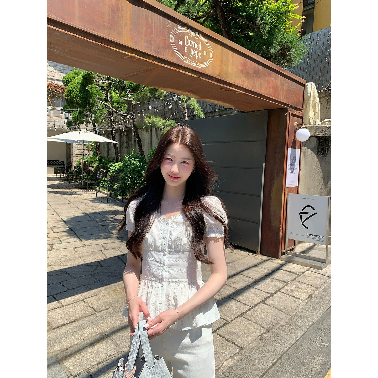 炸鸡欧尼JeJuna少女时刻衬衫上衣