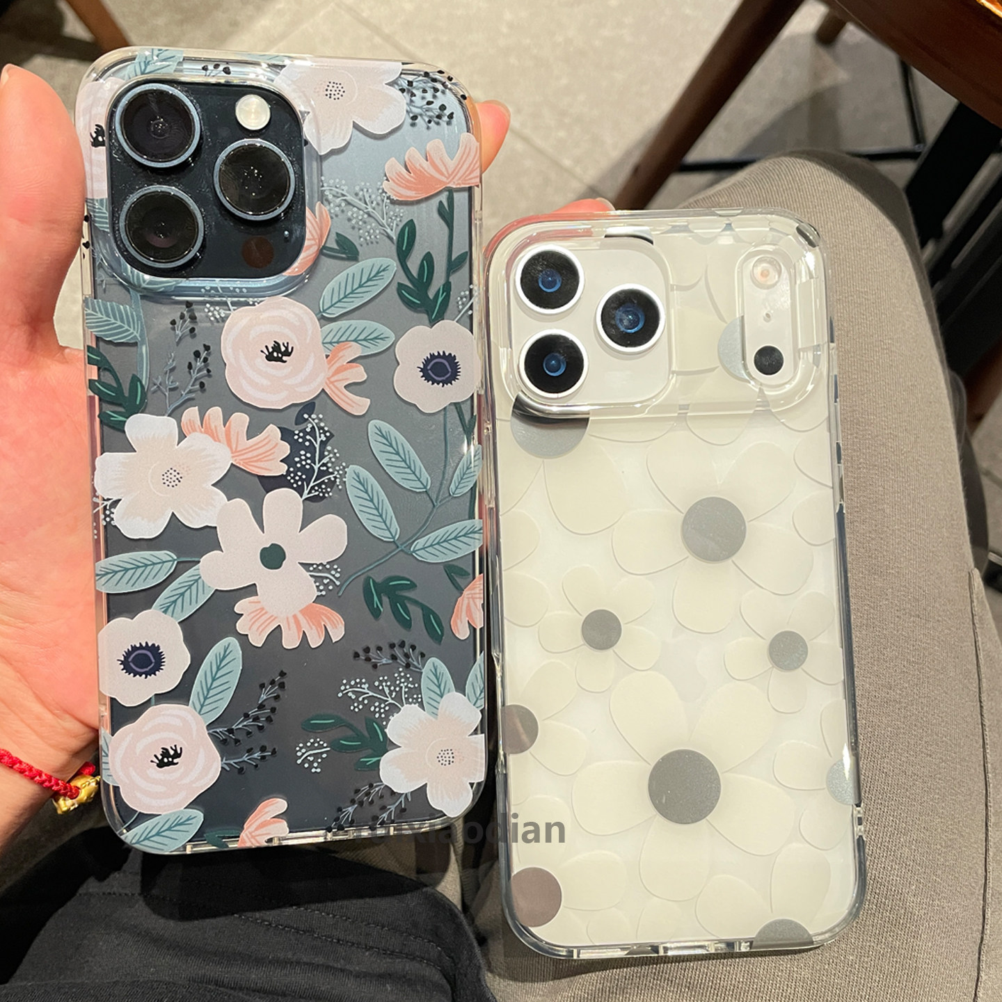【米卡伦】正版花卉适用于苹果17promax手机壳新款iPhone16Pro保护套花朵小清新15透明女款全包防摔高档好看,3C数码配件,手机保护套/壳,淘宝优惠券,粉丝福利购,淘宝优惠卷