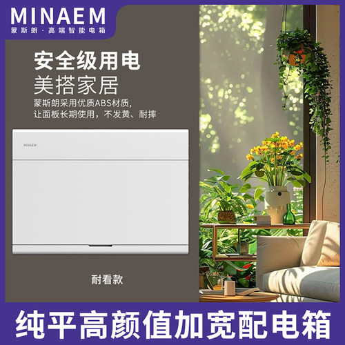 蒙斯朗加宽配电箱240宽室内暗装