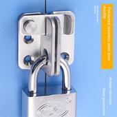 加厚不锈钢浴室木门锁门锁门锁门锁门锁门锁扣防盗门开门锁闩门闩