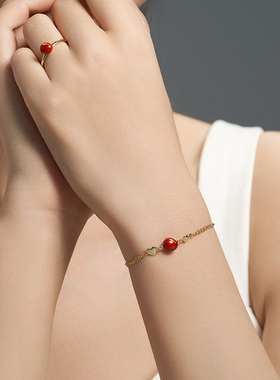 一饰小词红豆系列手链表达爱