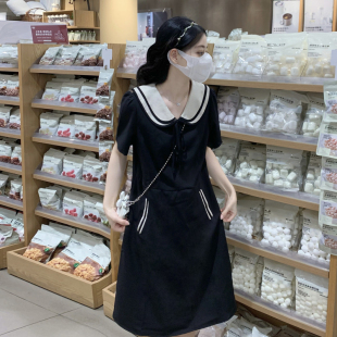 少女初中生青少年女装高中生学生女生短袖连衣裙2026新款夏季裙子