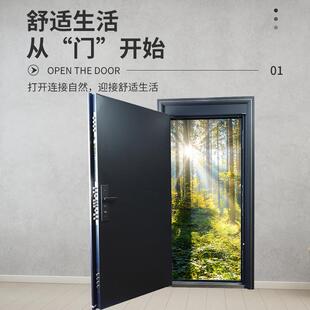 直销仿甲级轻奢防盗门家用进户门入户安全门大门智能防晒漆公 新款