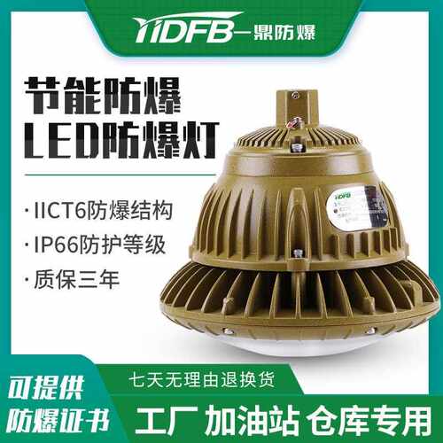 新款直销LED防爆灯国标厂房加油站灯罩工程仓库灯防爆型照明灯具