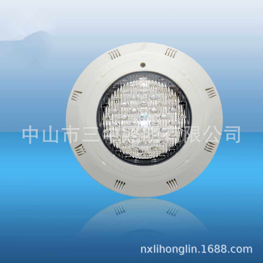 新款直销供应户外爱克艾克款挂壁式七彩遥控RGB水底LED游泳池灯8