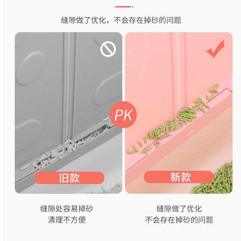 新款直销全封闭隔臭带盖大号不锈钢猫砂盆易清理活性炭棉抽屉猫厕,宠物/宠物食品及用品,猫砂盆/猫厕所,淘宝优惠券,粉丝福利购,淘宝优惠卷