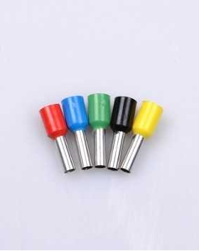 新款直销管型接线端子VE6012 欧式针形预绝缘插针冷压铜鼻6.0平方