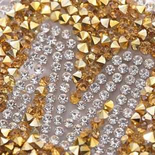 珍珠烫图服装 潮流米老鼠镶钻布贴精美时尚 箱包补丁贴 直销新款 新款