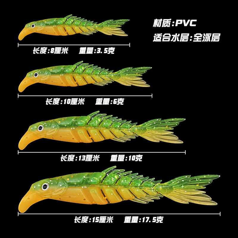 新款直销工厂pvc海钓仿真路亚米诺软饵长舌鱼饵黑坑翘嘴新品渔具8