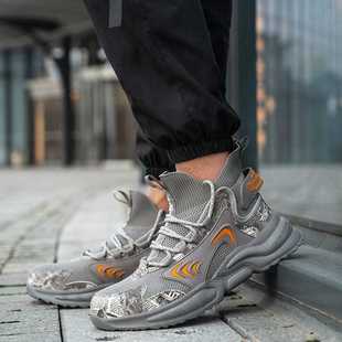 新款直销跨境新款劳保鞋时尚轻便防砸防刺穿高帮男工作鞋safety s