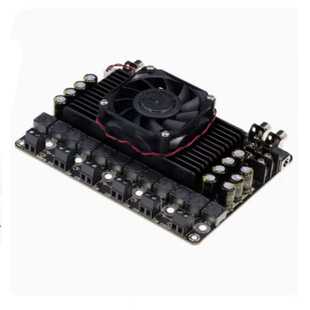 新款直销100W六声道TDA7498 发烧级D类车载大功率DC36V5.1功放板8